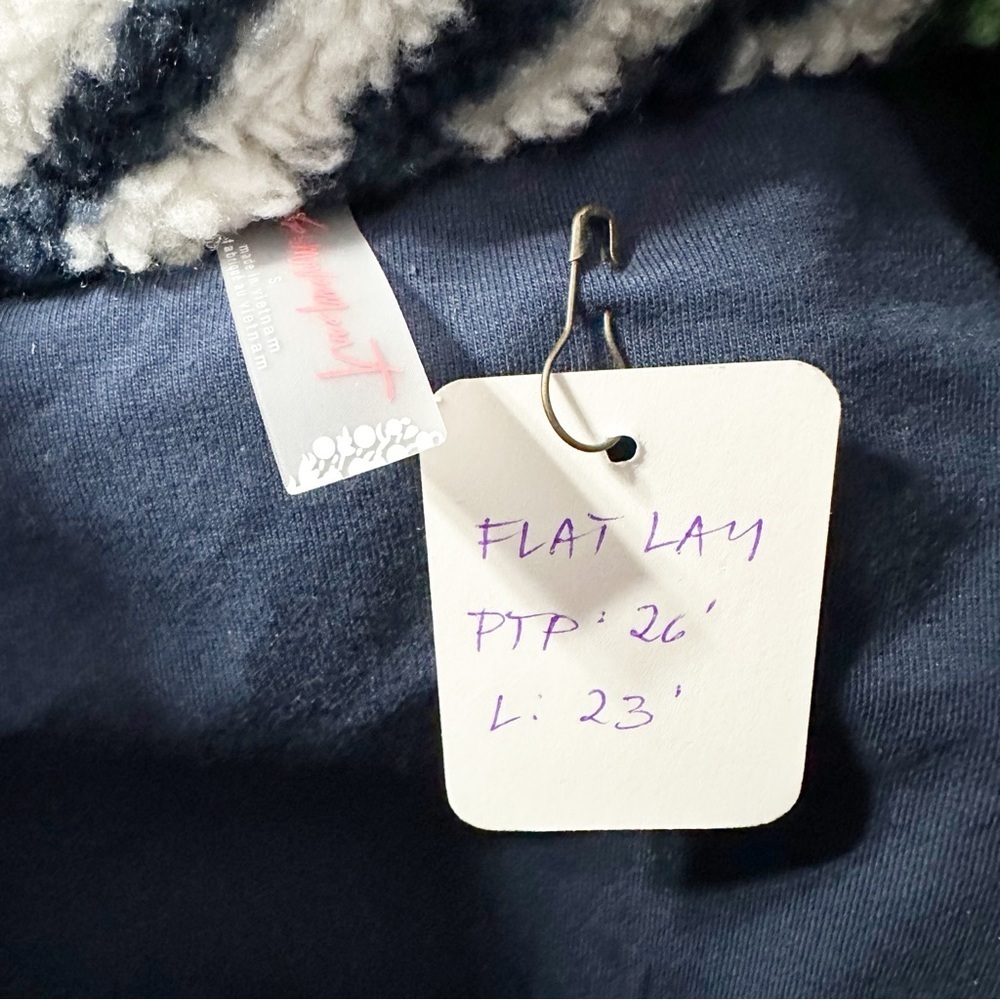 NEW Free People Movement Hit The Slopes Rocky Ridge Plaid Pullover Jacket S - Picture 11 of 11
